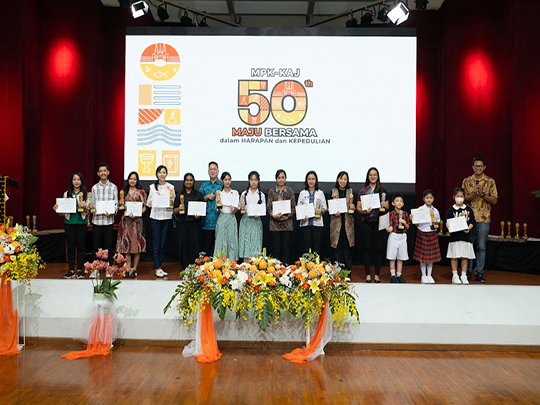 Lomba Menulis Cerita Rohani Remaja dalam Rangka Menyambut Ulang Tahun ke-50 Tahun MPK-KAJ