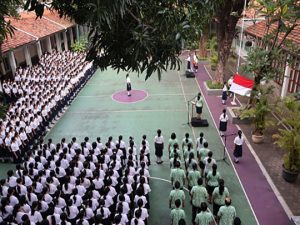 UPACARA BENDERA dalam rangka Hari Kartini