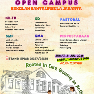 Open Campus Sekolah Santa Ursula Jakarta